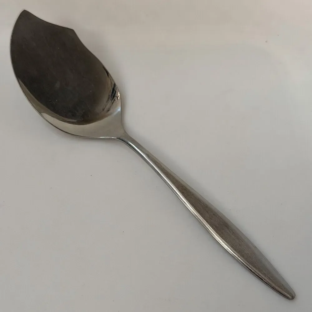 3pc AMC Venice Flatware Stainless Japan Ladle/ Dinner Knife/ Jelly Server Satin